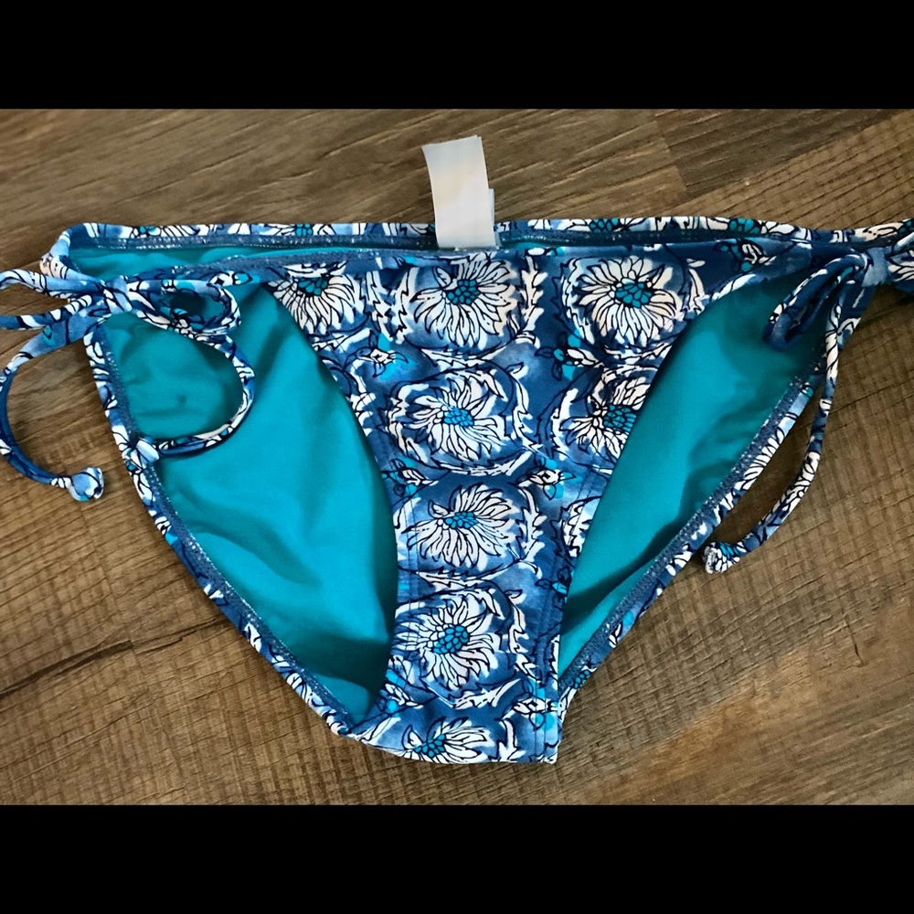 Old Navy Floral String Bikini Bottoms